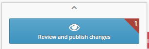 Review and publish changes pop-up in RIPE's RPKI Dashboard.