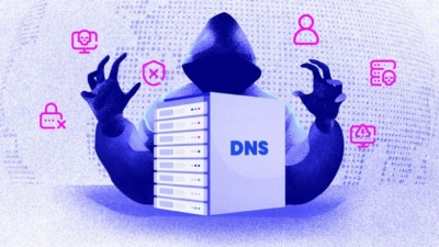 Hacker trying to hijack DNS server.